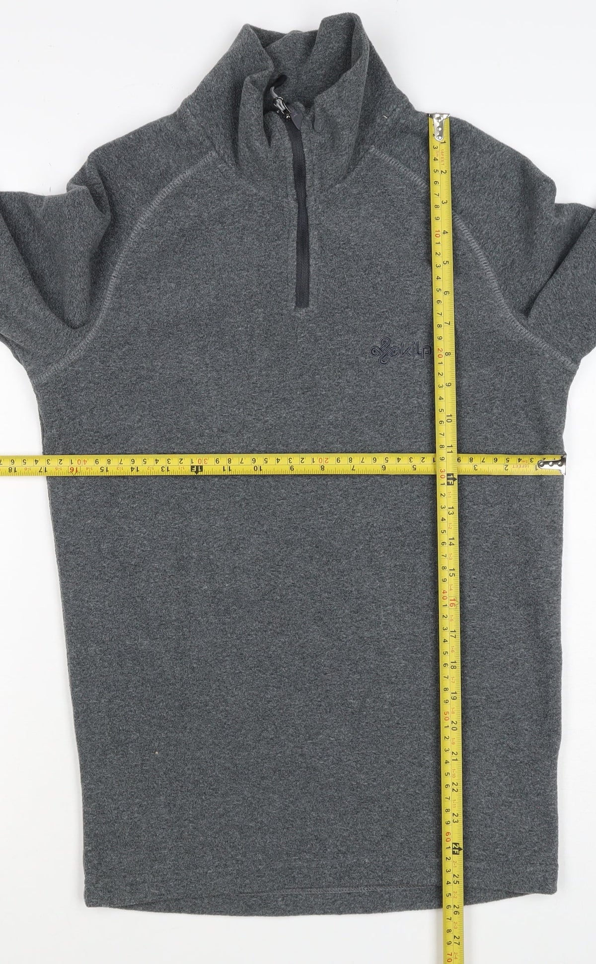 Kilpi Women’s Grey S 1/4 Zip Thermal Fleece Sweatshirt