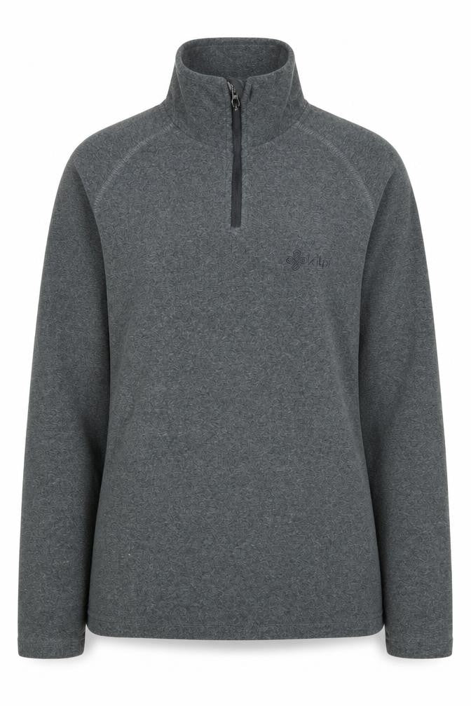 Kilpi Women’s Grey S 1/4 Zip Thermal Fleece Sweatshirt