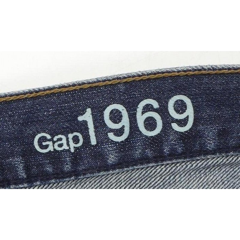 Gap 1969 Men’s Blue Slim Straight Jeans W30 L30 Cotton Denim