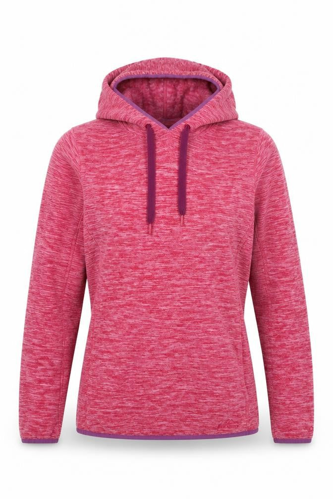 Peter Storm Women’s Pink Size 14 Fleece Pullover Hoodie Pockets
