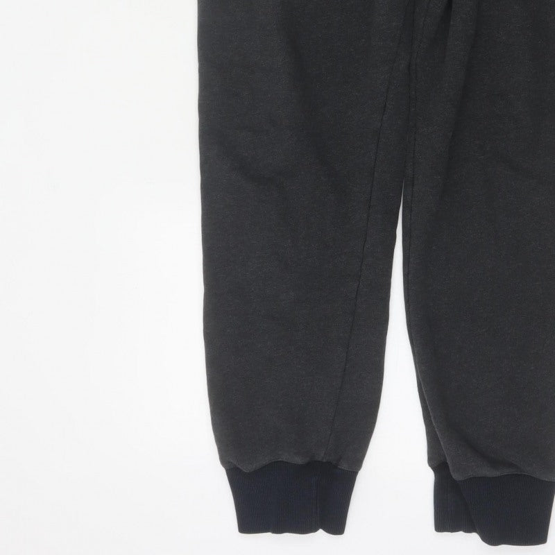 Adidas Men’s Black M Brooklyn Nets NBA Cuffed Jogger Sweatpants