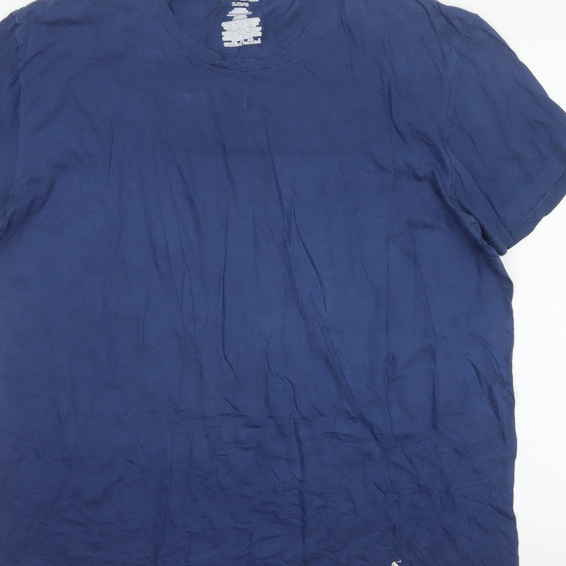 Ralph Lauren Men Blue XL Classic Fit Crew Neck Cotton T-Shirt