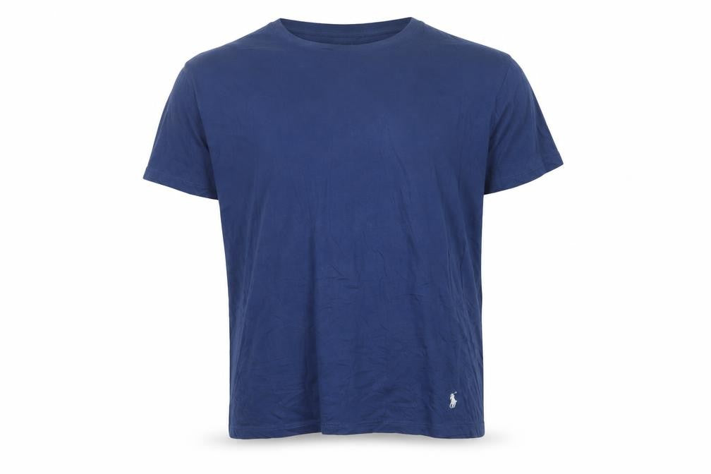 Ralph Lauren Men Blue XL Classic Fit Crew Neck Cotton T-Shirt