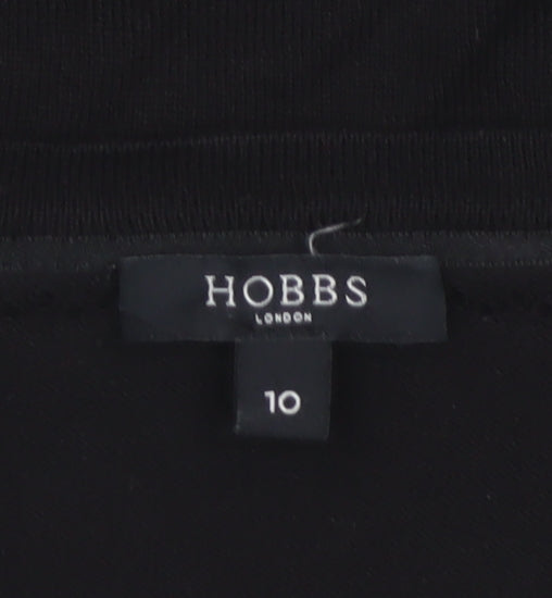 Hobbs Women’s Black Size 10 Open Front Long Sleeve Cardigan
