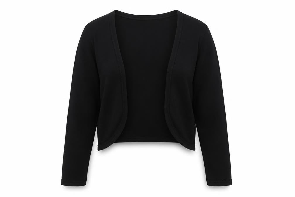 Hobbs Women’s Black Size 10 Open Front Long Sleeve Cardigan