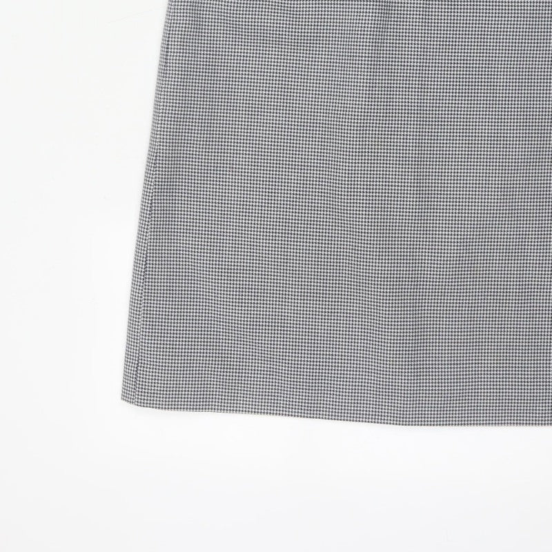 Alexon Women Black White Houndstooth Pencil Skirt UK 16 Knee Length
