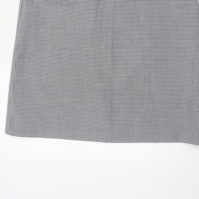 Alexon Women Black White Houndstooth Pencil Skirt UK 16 Knee Length