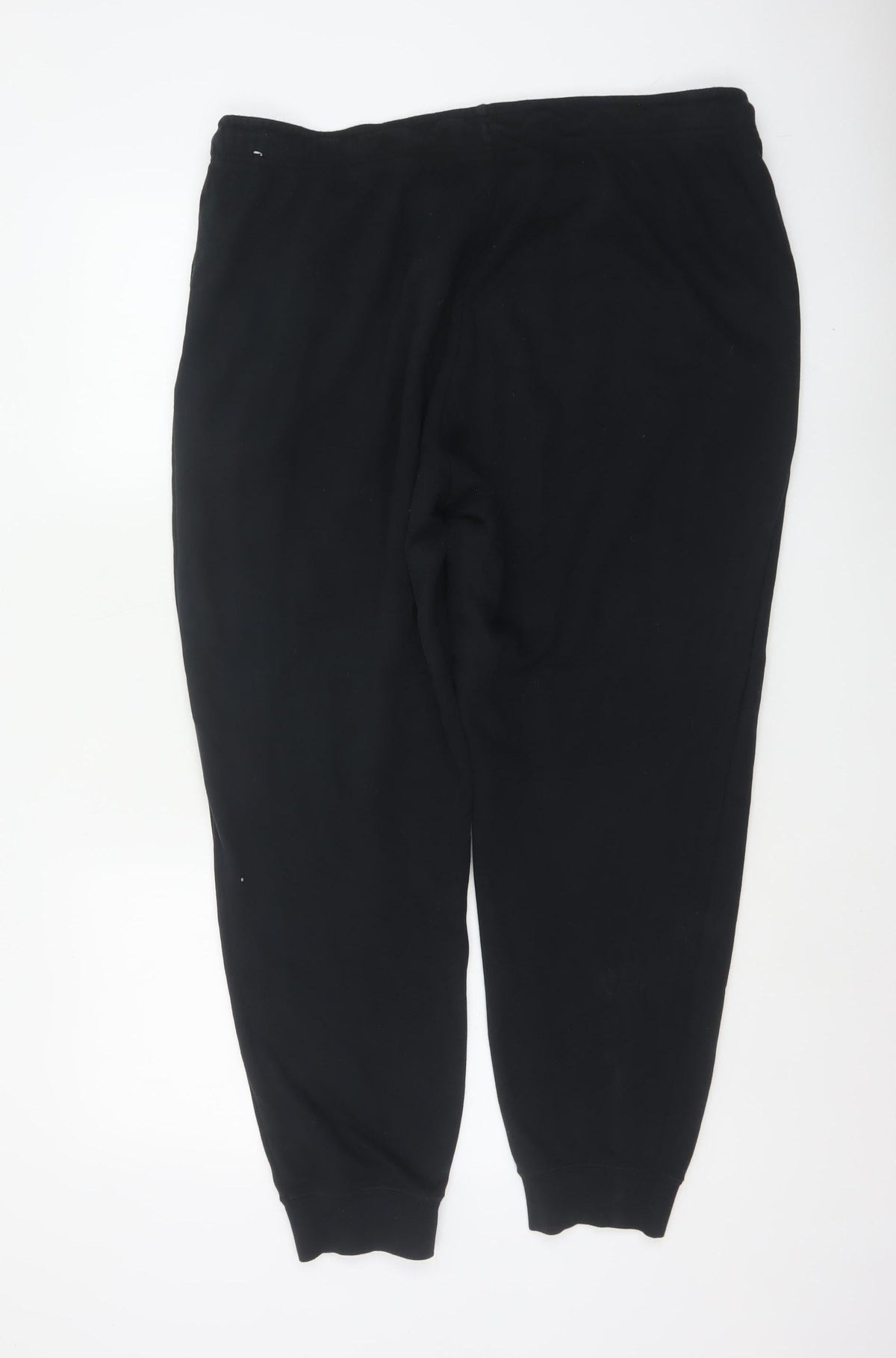 Nike Men's Black XL Fleece Jogger Sweatpants Drawstring Logo