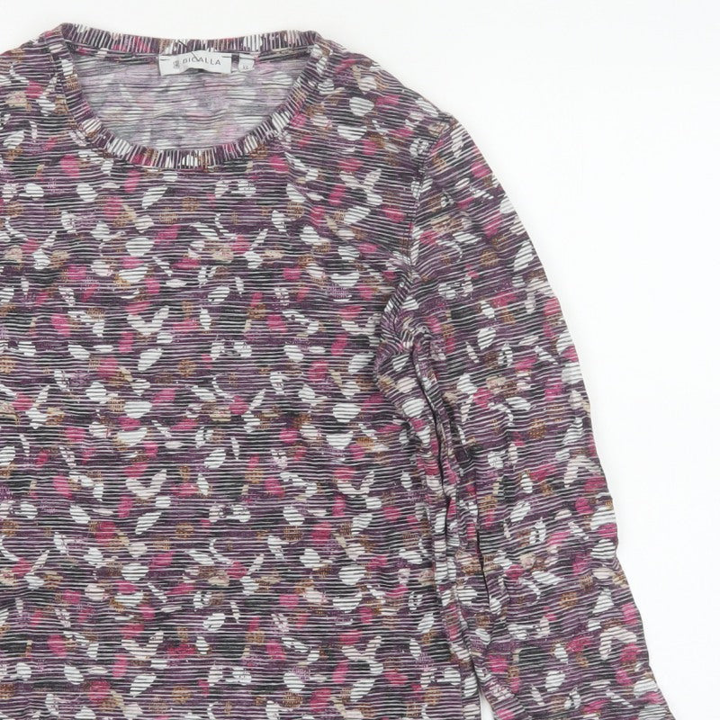 Bicalla Women’s Multicoloured XS Animal Print Stretch Jersey Top