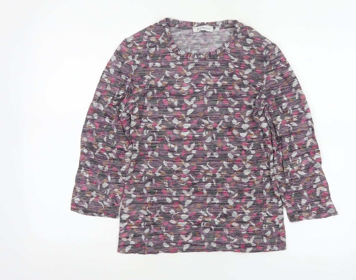 Bicalla Women’s Multicoloured XS Animal Print Stretch Jersey Top