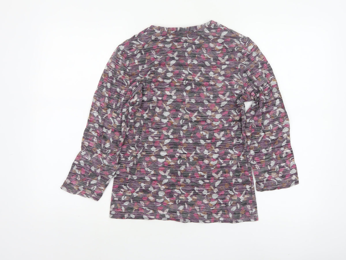 Bicalla Women’s Multicoloured XS Animal Print Stretch Jersey Top