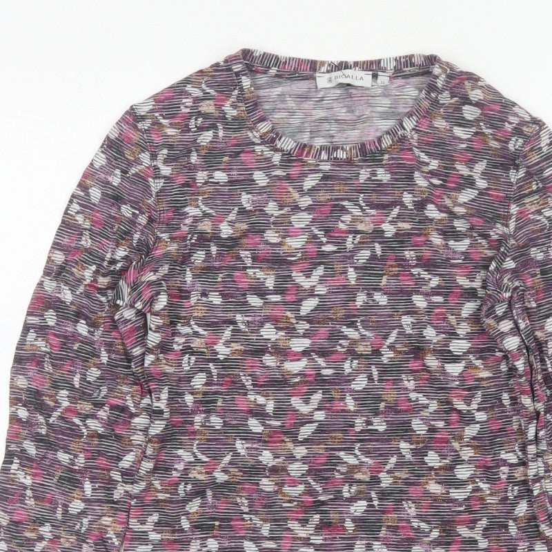 Bicalla Women’s Multicoloured XS Animal Print Stretch Jersey Top