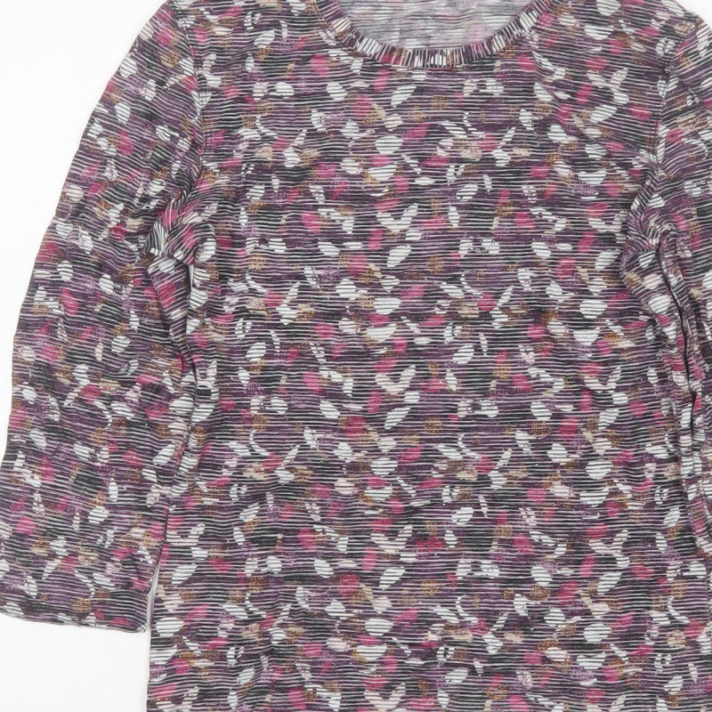 Bicalla Women’s Multicoloured XS Animal Print Stretch Jersey Top