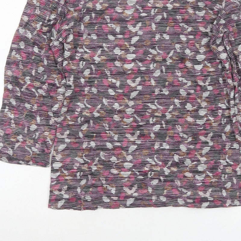 Bicalla Women’s Multicoloured XS Animal Print Stretch Jersey Top