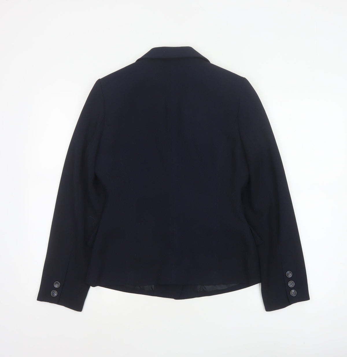 DKNY Women’s Black M Tailored Single-Breasted Blazer Jacket Lined