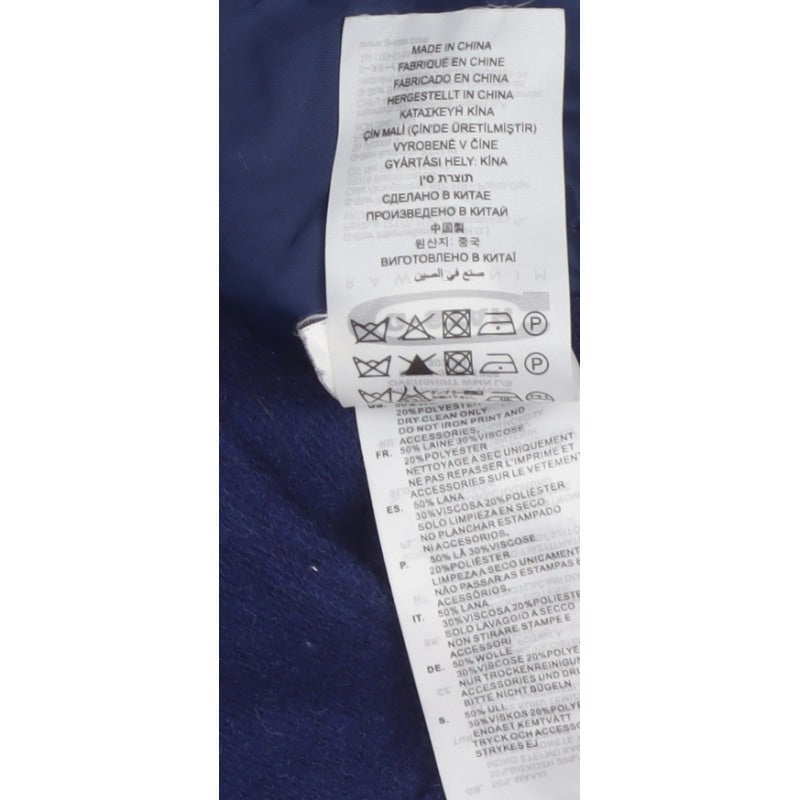 G-Star RAW Women’s Blue Wool Blend Military Jacket Size L