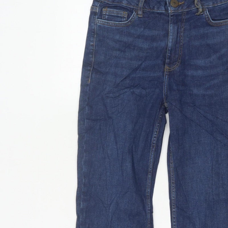 Fat Face Women’s Blue UK 10 Regular Bootcut Denim Jeans NWT