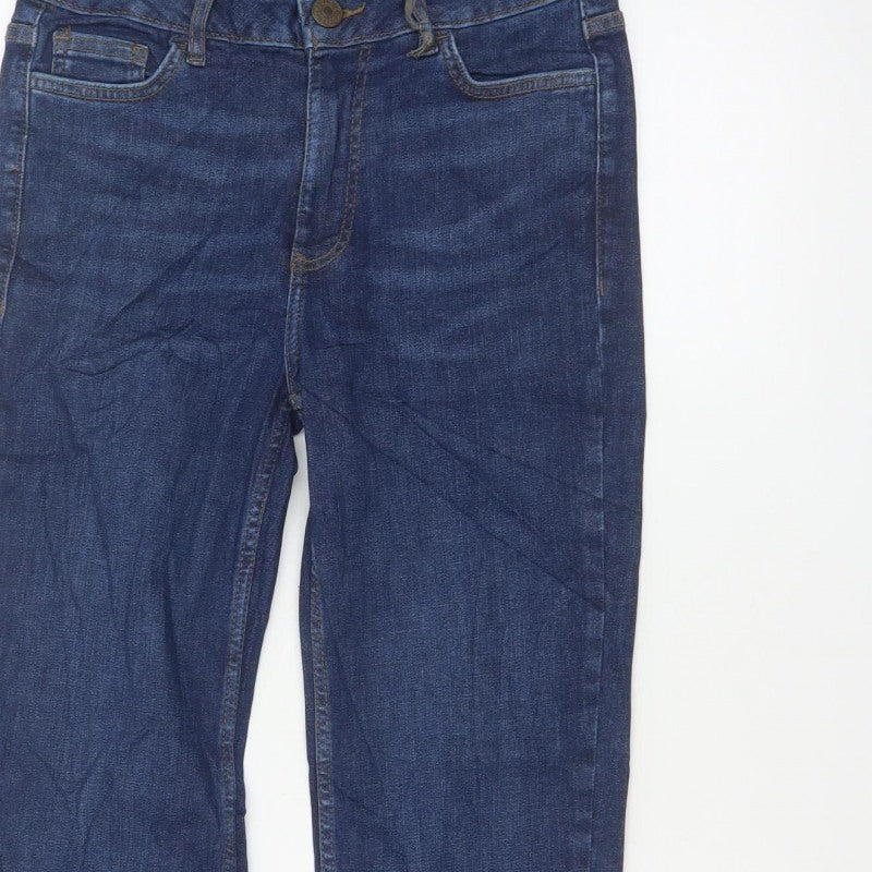 Fat Face Women’s Blue UK 10 Regular Bootcut Denim Jeans NWT