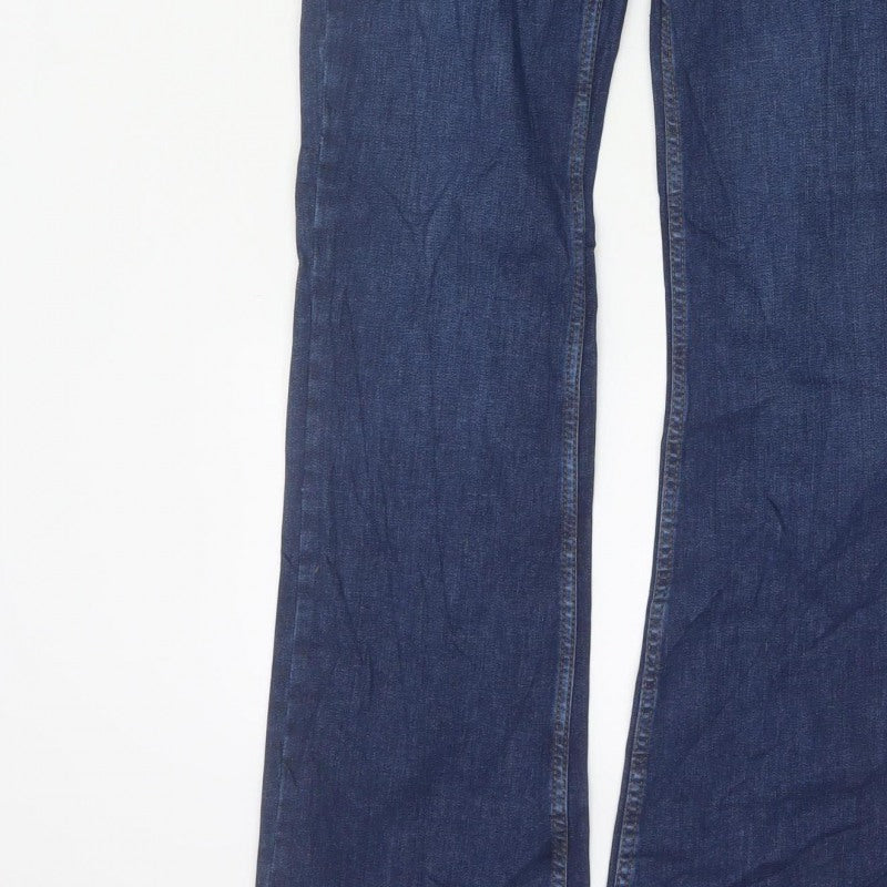 Fat Face Women’s Blue UK 10 Regular Bootcut Denim Jeans NWT