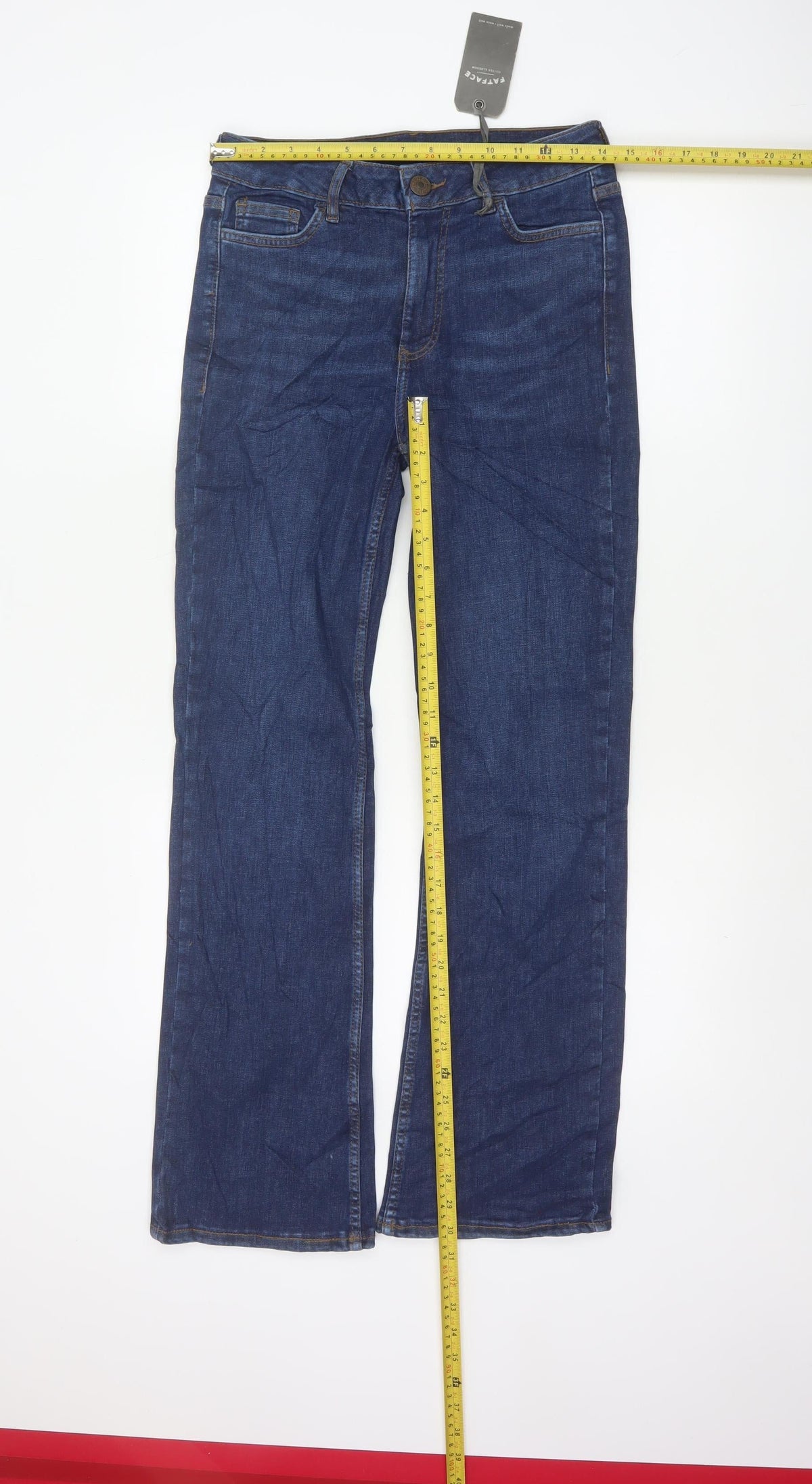 Fat Face Women’s Blue UK 10 Regular Bootcut Denim Jeans NWT