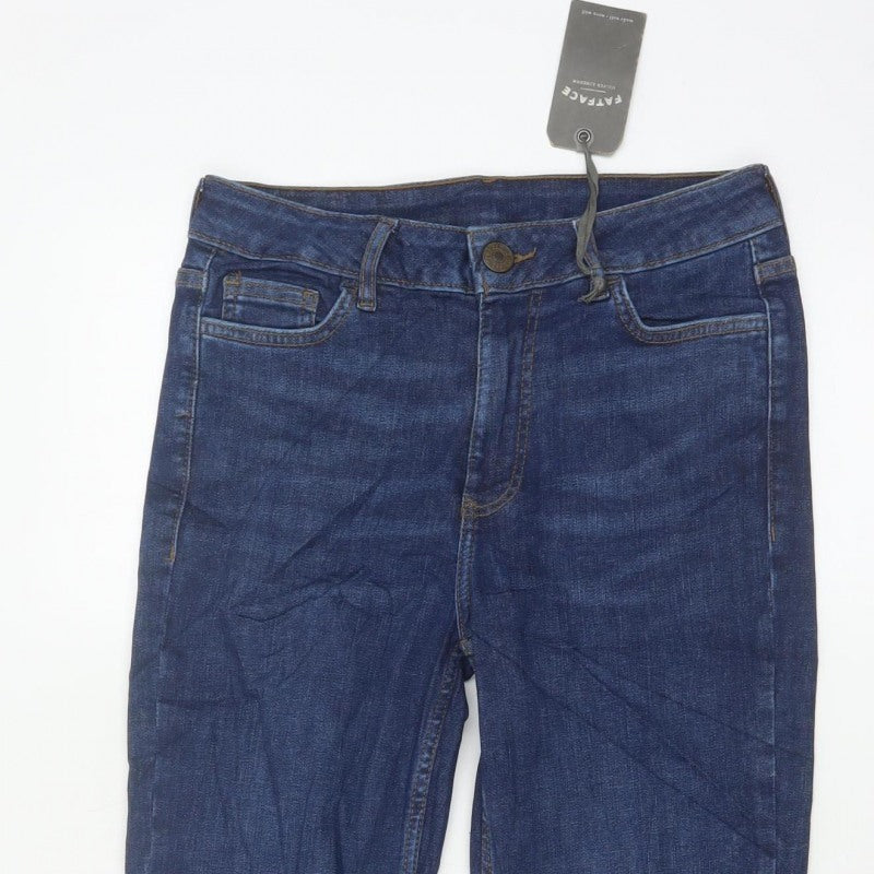 Fat Face Women’s Blue UK 10 Regular Bootcut Denim Jeans NWT