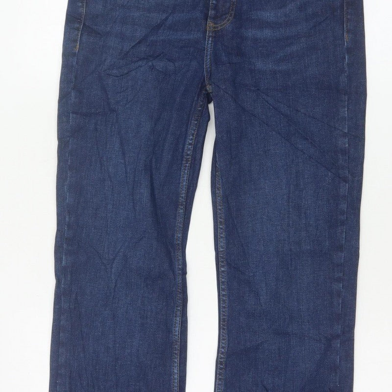 Fat Face Women’s Blue UK 10 Regular Bootcut Denim Jeans NWT