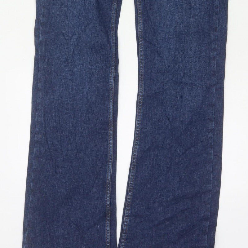 Fat Face Women’s Blue UK 10 Regular Bootcut Denim Jeans NWT