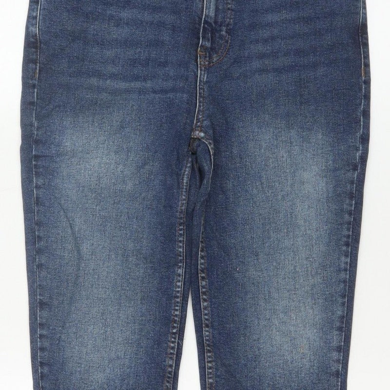 FatFace Women’s Blue UK 10 Regular Sway Capri Stretch Jeans