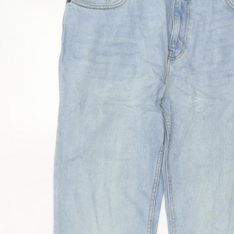 Fat Face Women Blue UK 12 Chesham Girlfriend Light Wash Stretch Jeans