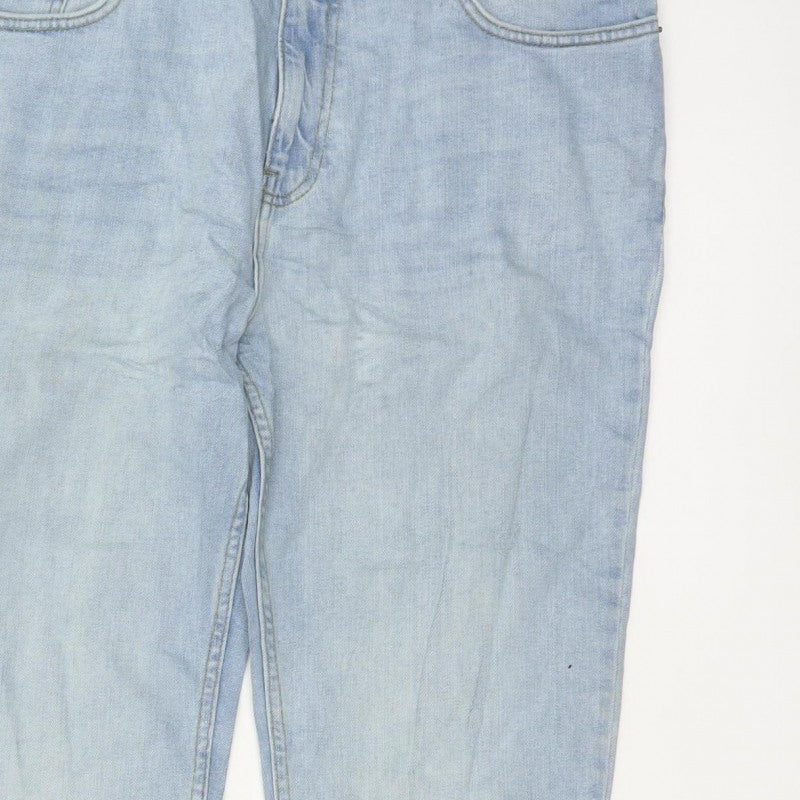 Fat Face Women Blue UK 12 Chesham Girlfriend Light Wash Stretch Jeans