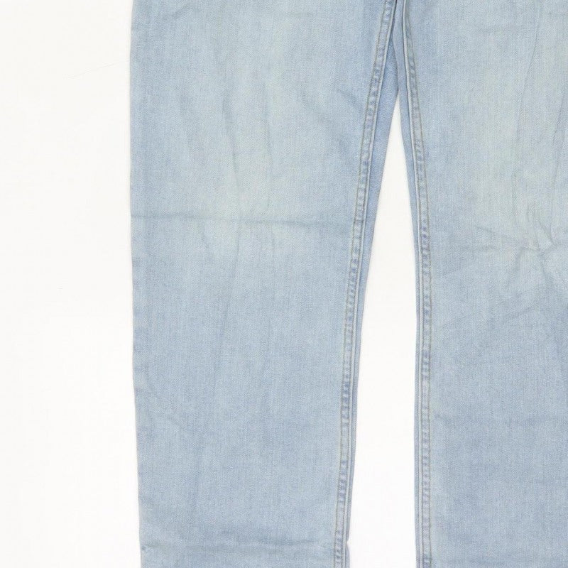 Fat Face Women Blue UK 12 Chesham Girlfriend Light Wash Stretch Jeans