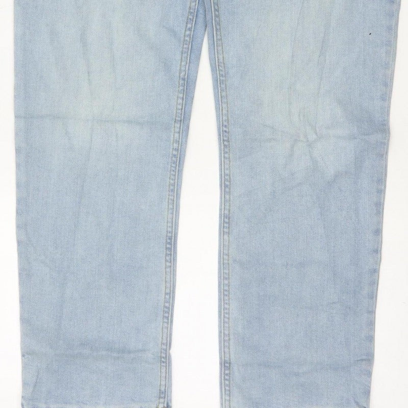 Fat Face Women Blue UK 12 Chesham Girlfriend Light Wash Stretch Jeans