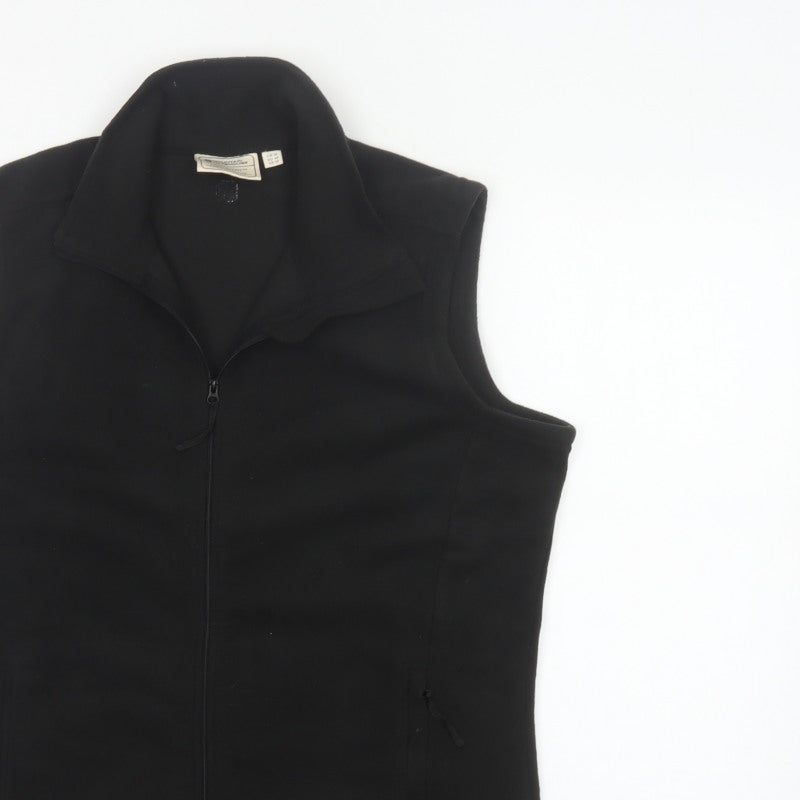 Mountain Warehouse Women's Black UK 16 Basic Full Zip Bodywarmer