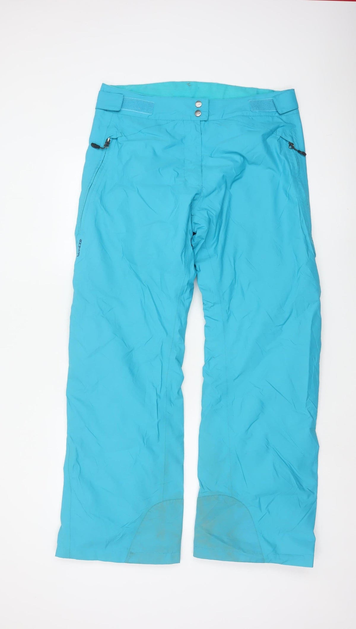 Decathlon Women Blue UK 16 Adjustable Waist Ski Snow Pants