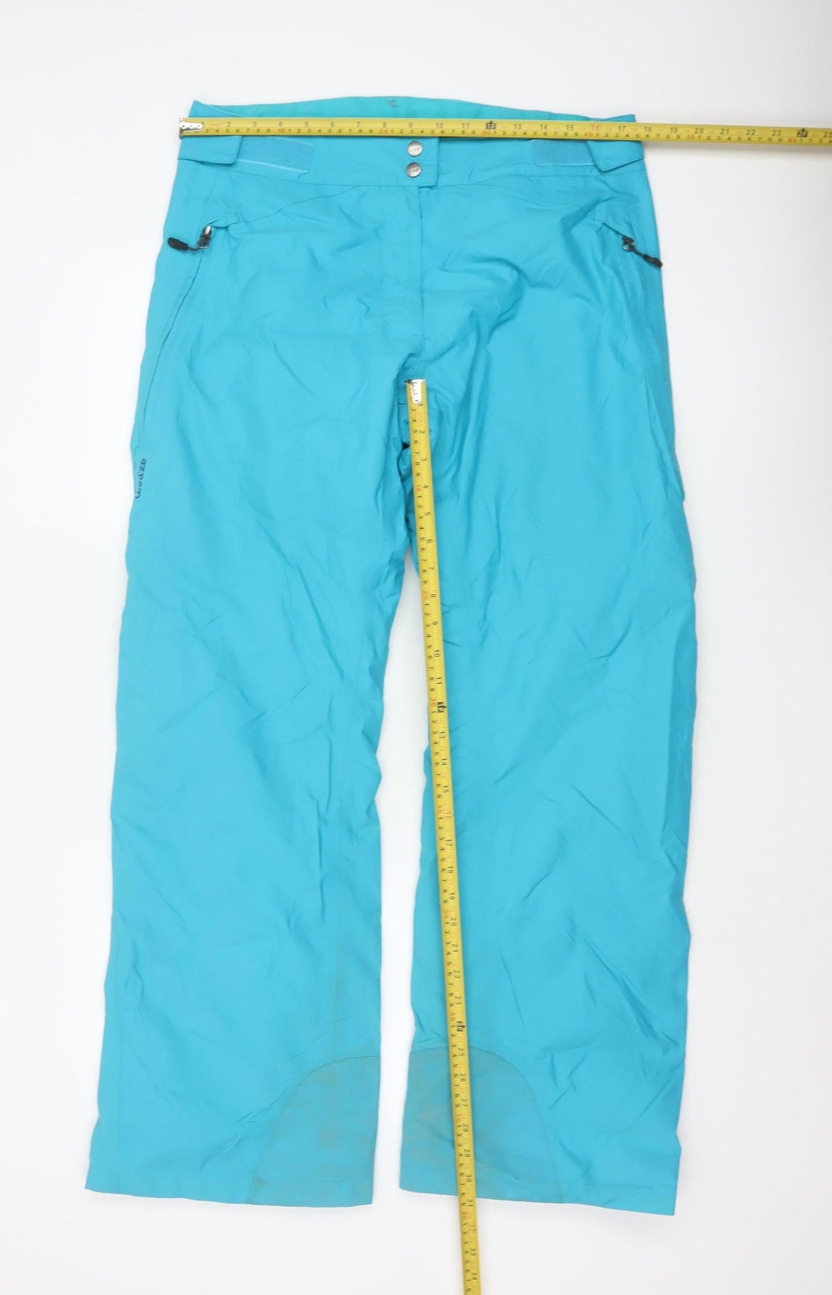 Decathlon Women Blue UK 16 Adjustable Waist Ski Snow Pants