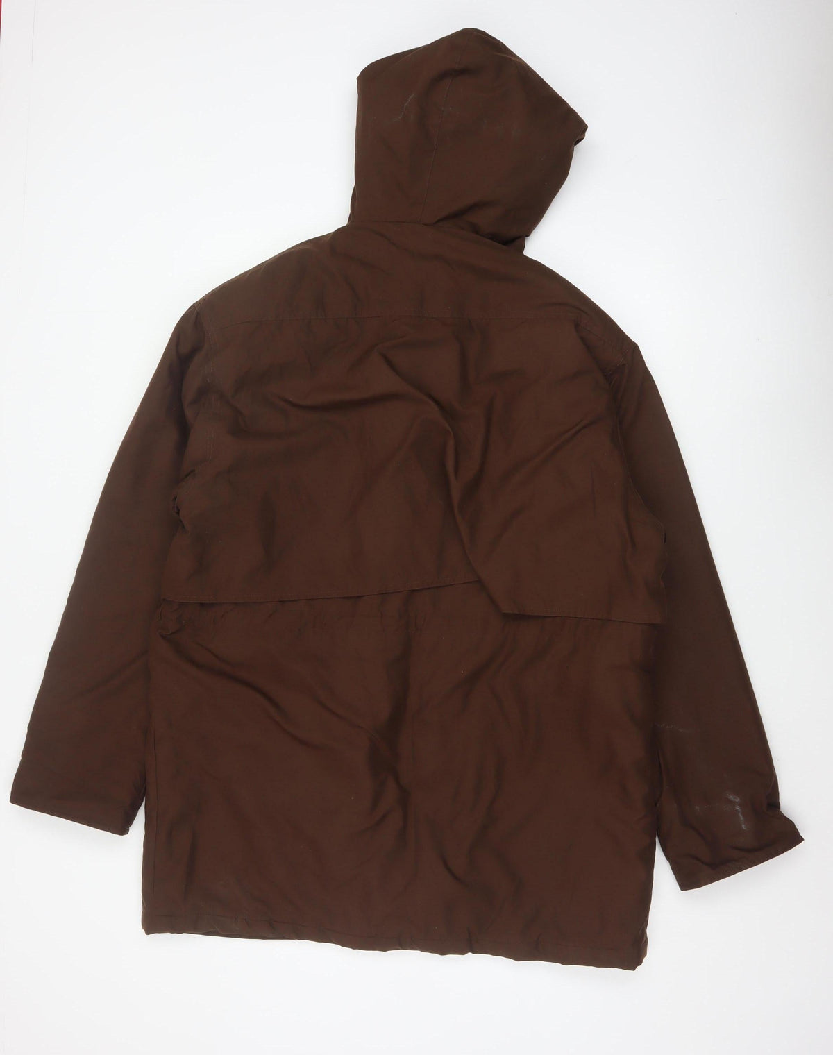 The Dales Collection Women Brown UK 12 Hooded Padded Parka Coat
