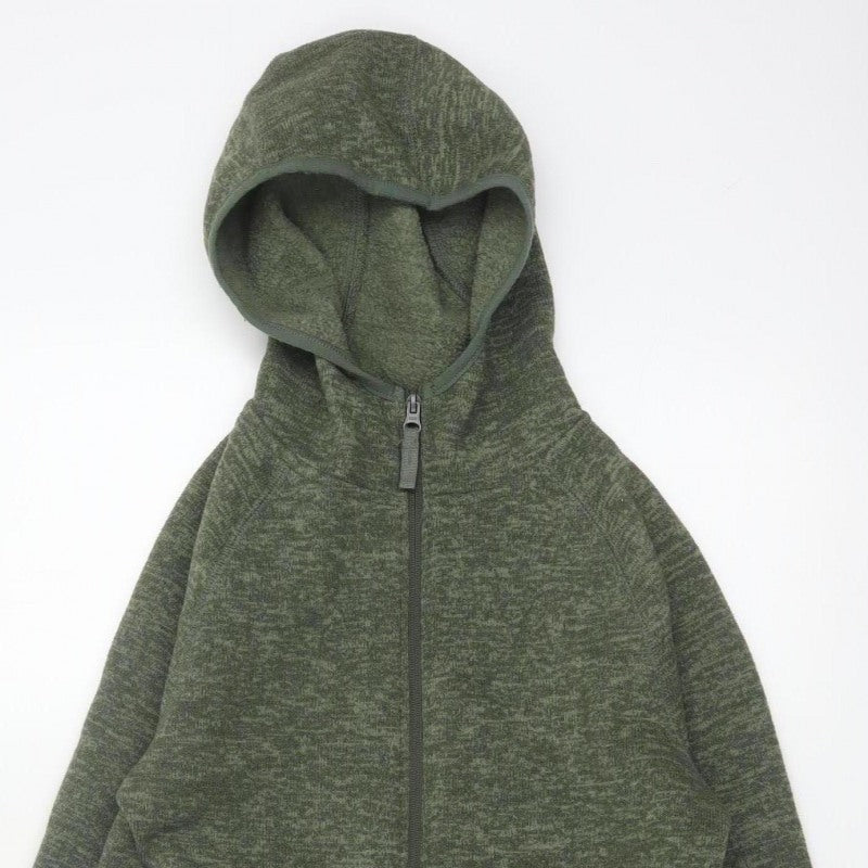 Mountain Warehouse Women’s Green UK 12 Full Zip Hooded Fleece