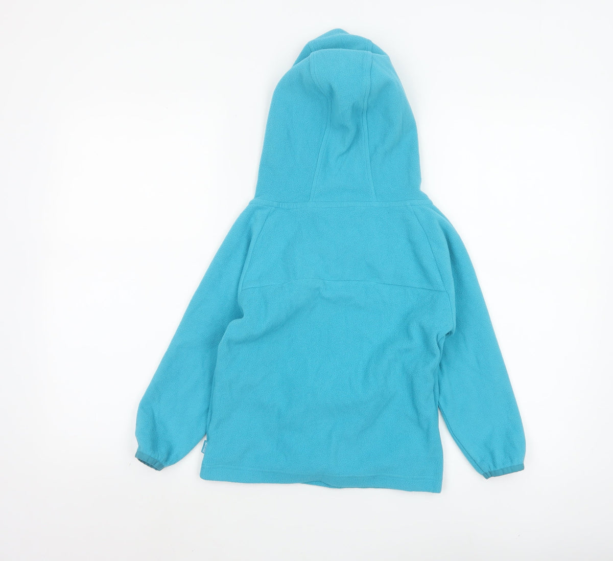 Regatta Boys Blue 5-6 Years Fleece Hooded Half Zip Pullover Hoodie