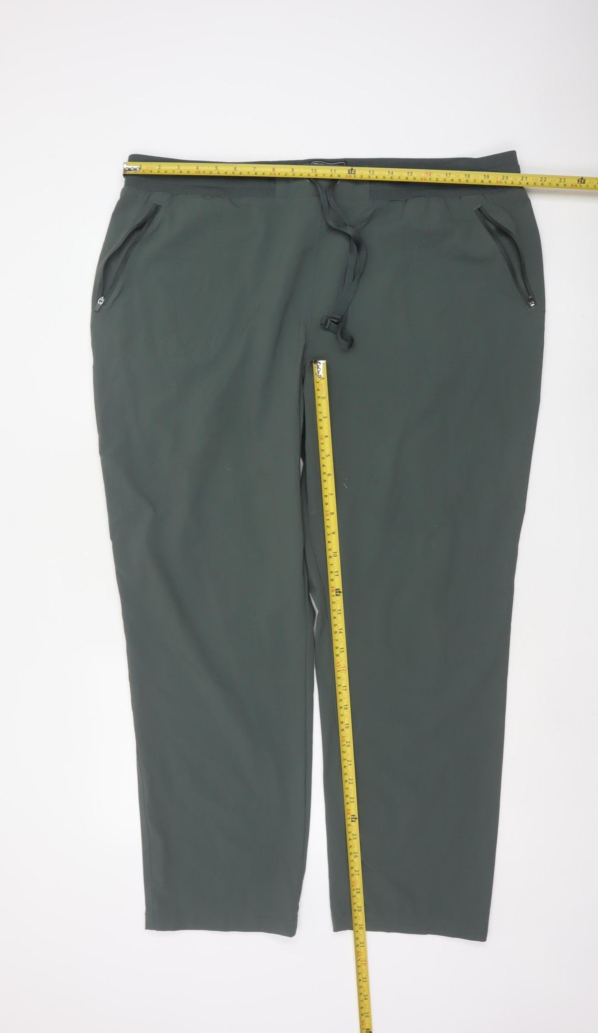 Mountain Warehouse Women’s Green UK 22 Quick Dry Tapered Jogger Trousers