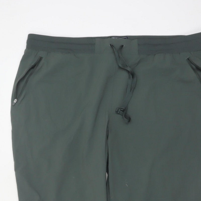 Mountain Warehouse Women’s Green UK 22 Quick Dry Tapered Jogger Trousers