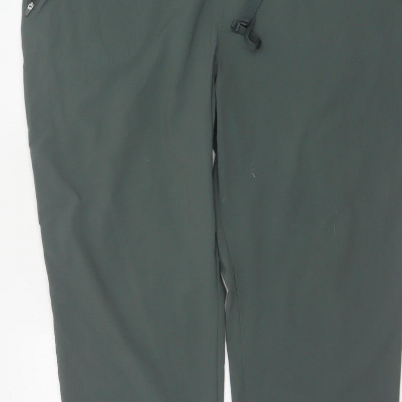 Mountain Warehouse Women’s Green UK 22 Quick Dry Tapered Jogger Trousers