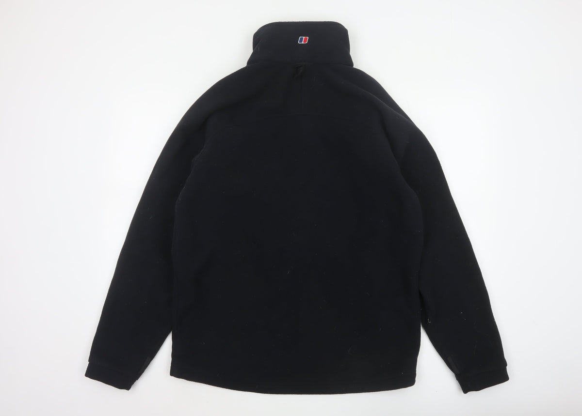 Berghaus Men Black M Fleece Full Zip Outdoor Walking Jacket