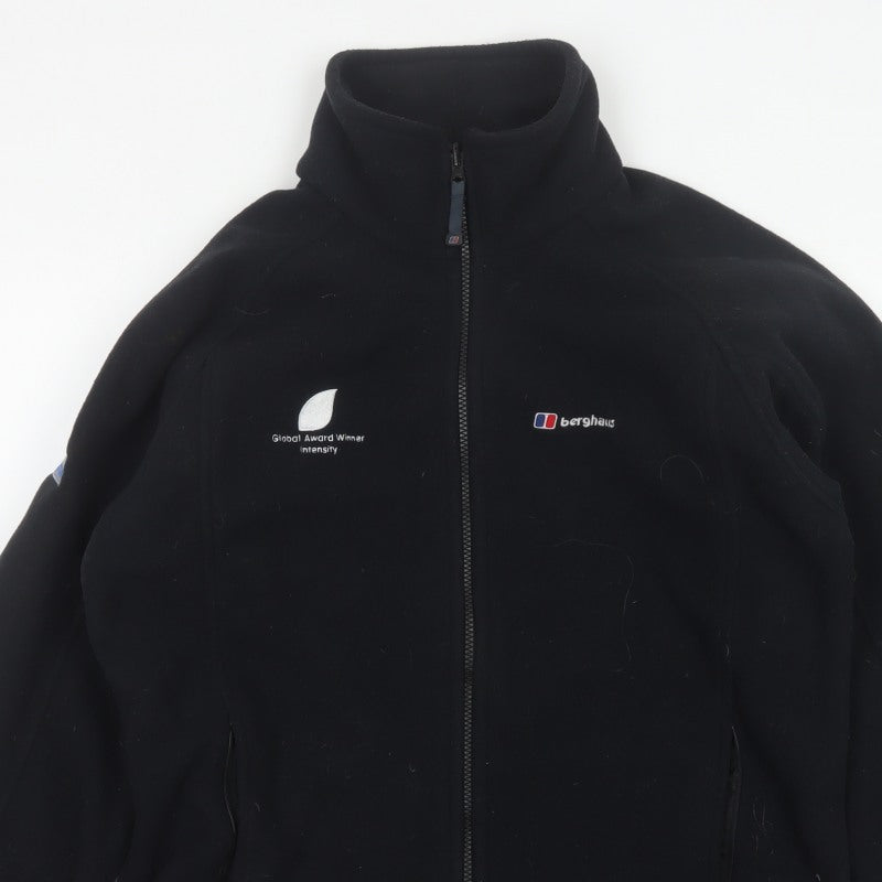 Berghaus Men Black M Fleece Full Zip Outdoor Walking Jacket