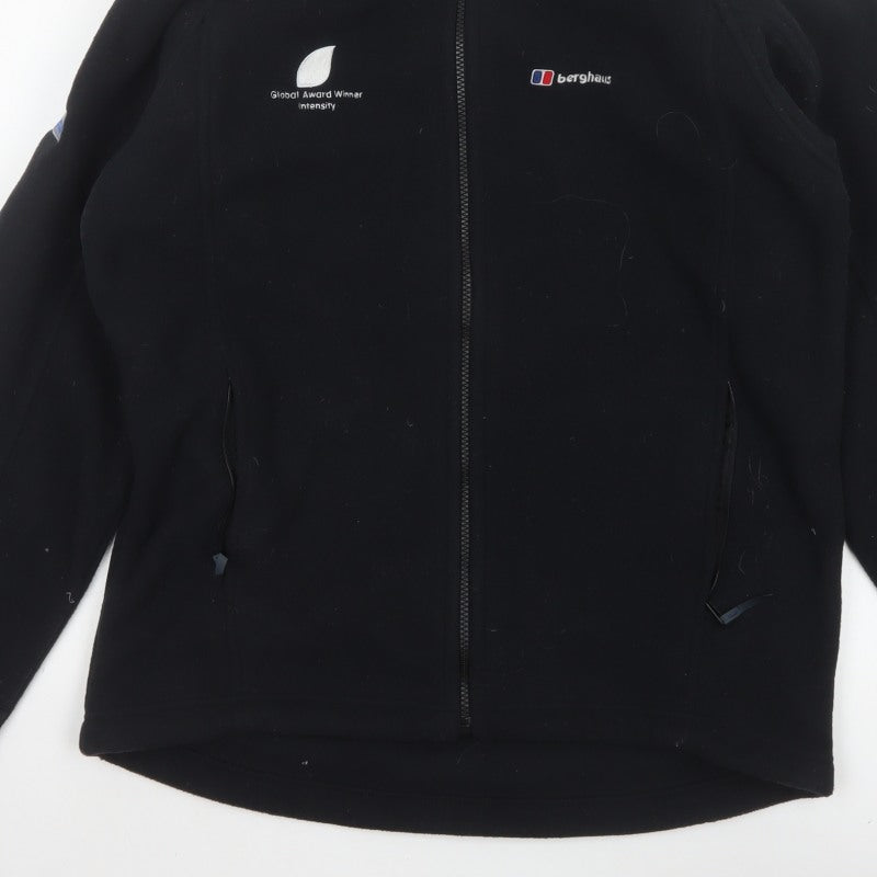 Berghaus Men Black M Fleece Full Zip Outdoor Walking Jacket