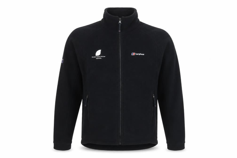 Berghaus Men Black M Fleece Full Zip Outdoor Walking Jacket