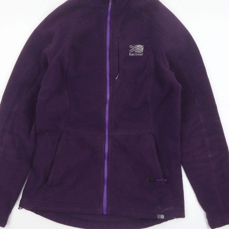 Karrimor Women’s Purple Size 10 Fleece Outdoor Full Zip Jacket