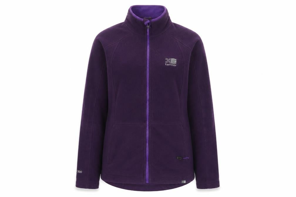 Karrimor Women’s Purple Size 10 Fleece Outdoor Full Zip Jacket