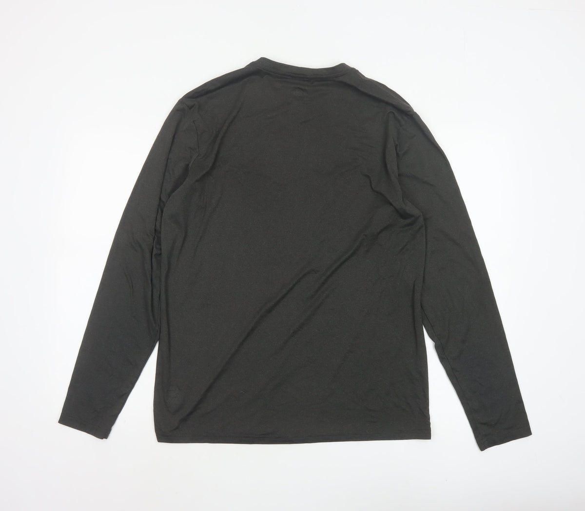 REI Co-op Men’s Black M Long Sleeve Stretch Crew Neck Active T-Shirt