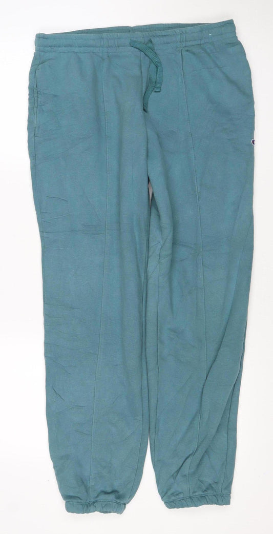 Champion Women’s Blue L Jogger Trousers Drawstring Pockets