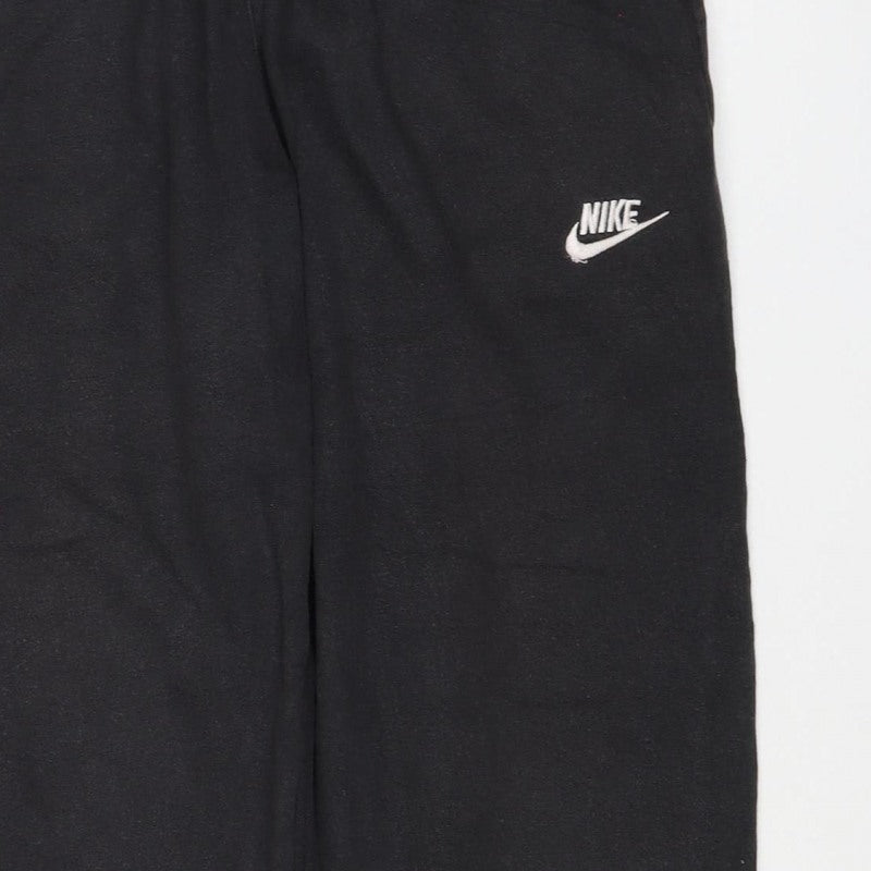 Nike Men’s Black M Fleece Sweatpants Straight Leg Joggers